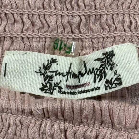 Free People Intimately Lucky In Love Shorts Relaxed Fit Lightweight Pink Size XS - Picture 4 of 9